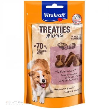 Vitakraft Treaties Minis Kutya Jutalomfalat Májas 48g