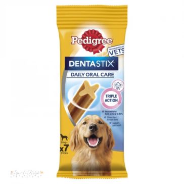   Pedigree DentaStix Daily Oral Care kiegészítő eledel 4 hónapnál idősebb kutyák számára 25 kg+ 270 g