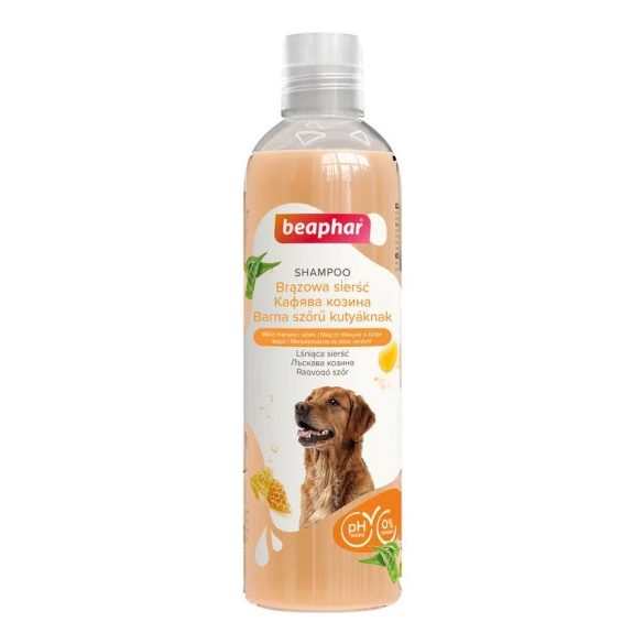 Beaphar Sampon Barna Szőrű Kutyának 250ml